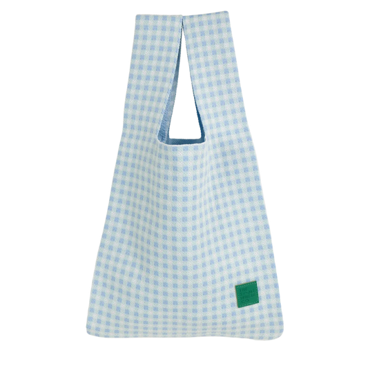 Blueberry Knitted Tote