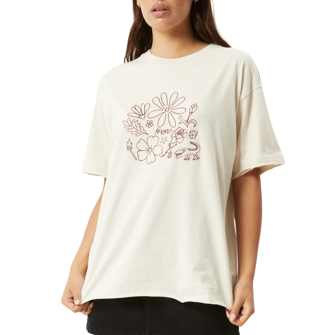 Shapes Oversized Tee - Moonbeam