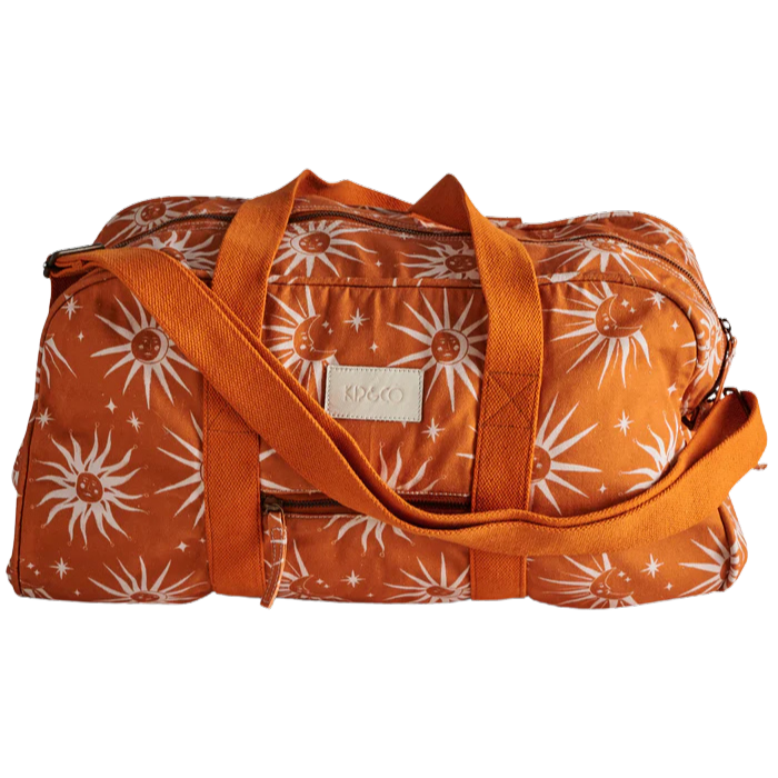 Ray Of Light Ochre Duffle Bag