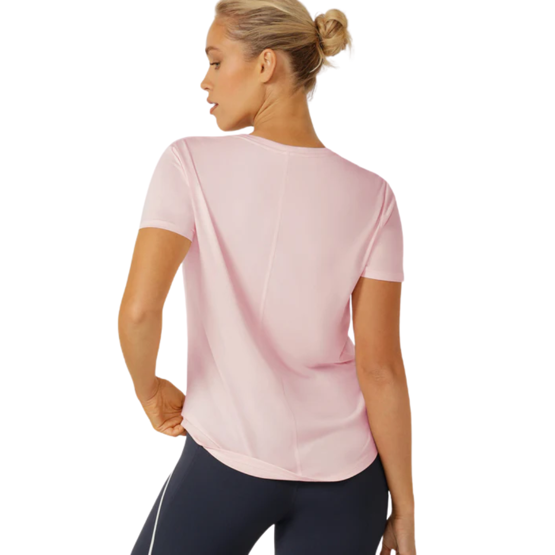 Amy Dynamic Active T-shirt - Pale peony marl