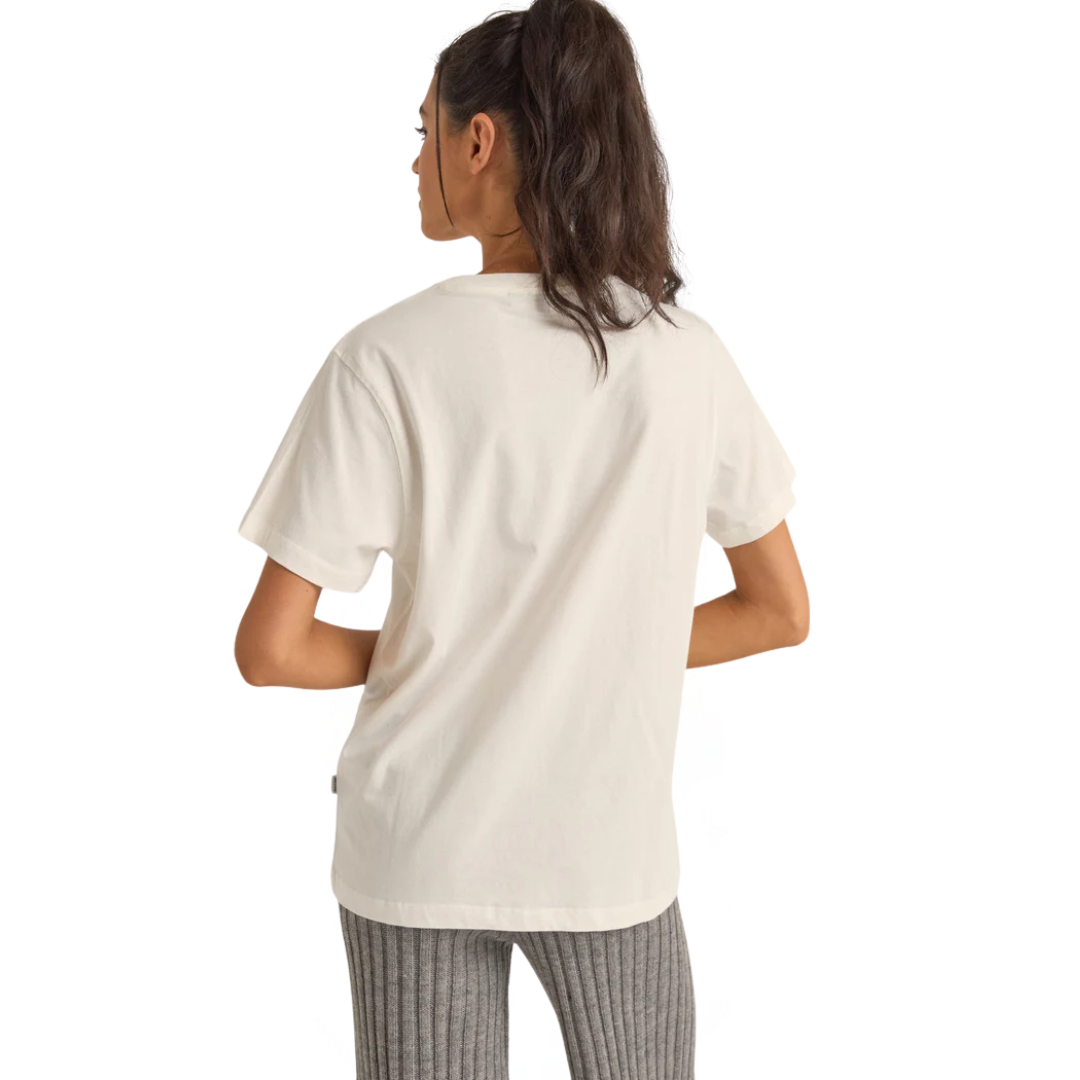 Logo Boyfriend Tee - White