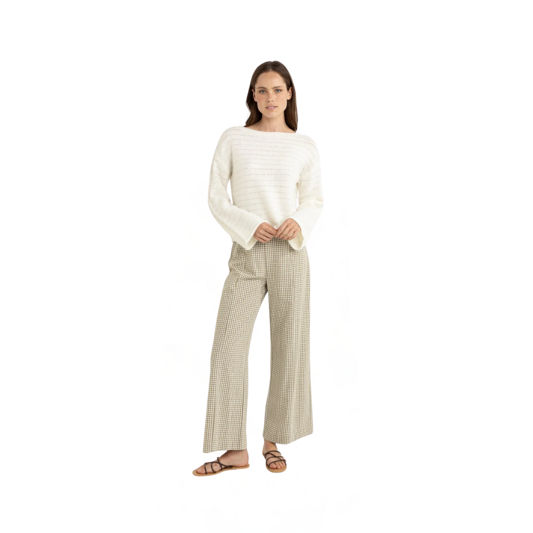 Baklava Knit - White