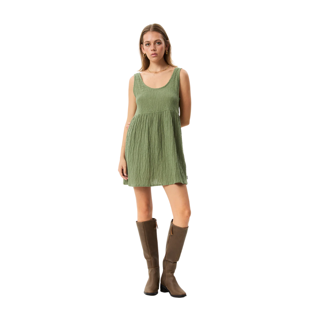 Focus Hemp Seersucker Mini Dress