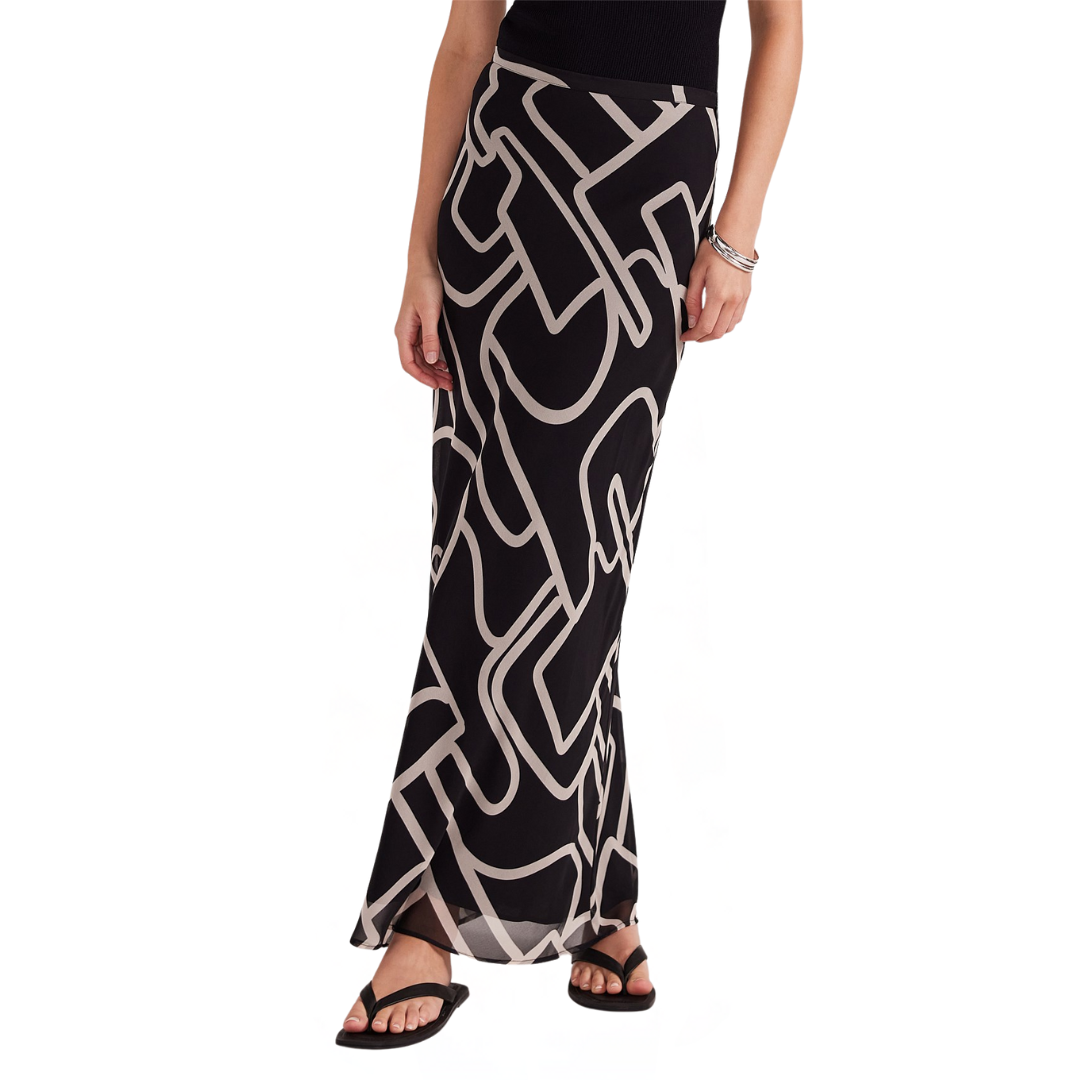 Vento Bias Maxi Skirt