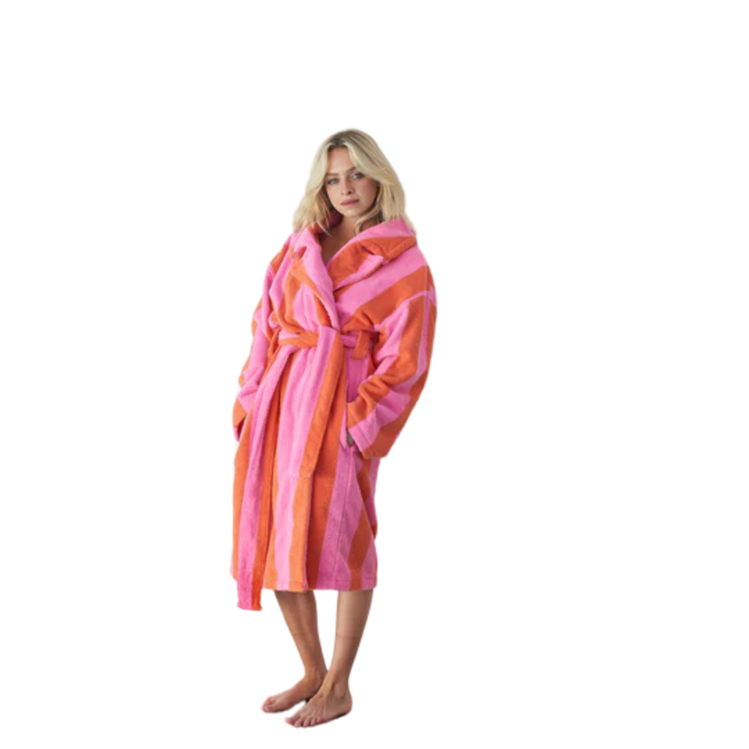 Robe - Sherbet Stripes