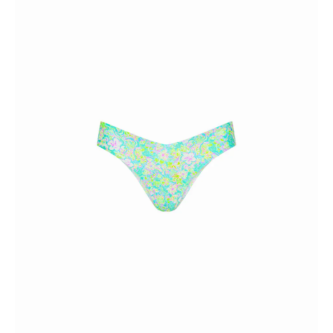 Y Cheeky Bikini Bottom - Hibiscus Fizz