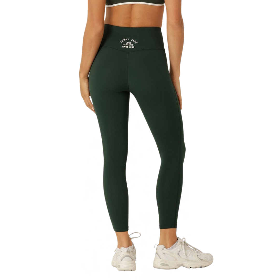 Limited edition - Lotus Ankle Biter Leggings - Fig Green