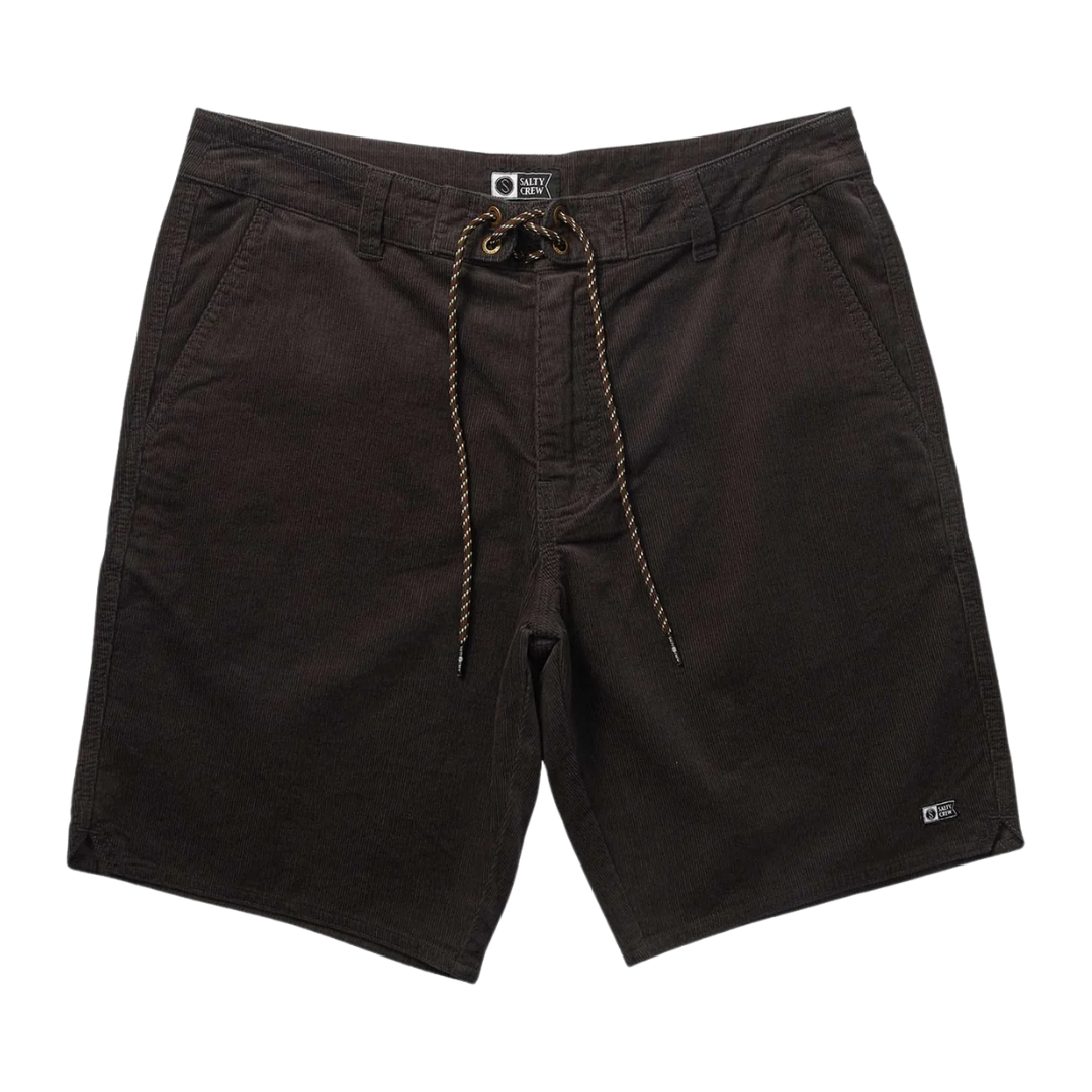 Boneyard Corduroy Shorts - Charcoal