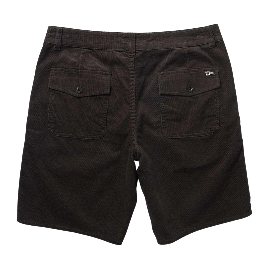 Boneyard Corduroy Shorts - Charcoal