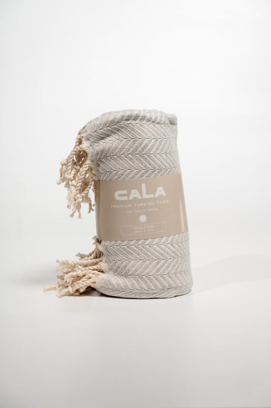Adults Hooded Towel - Light Grey