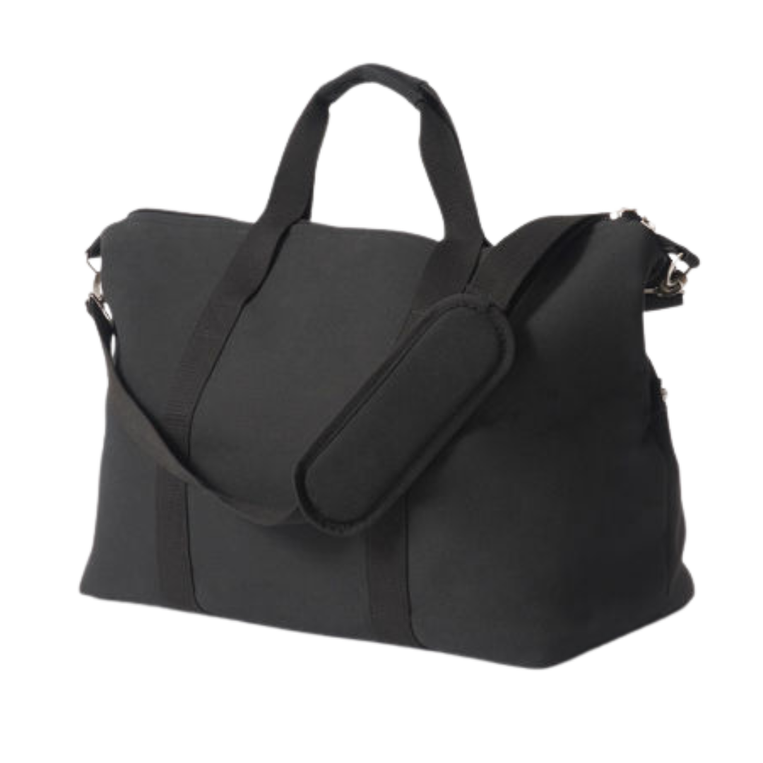 Canvas Weekender Bag - Black
