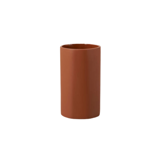 Fossil Vase - Brick