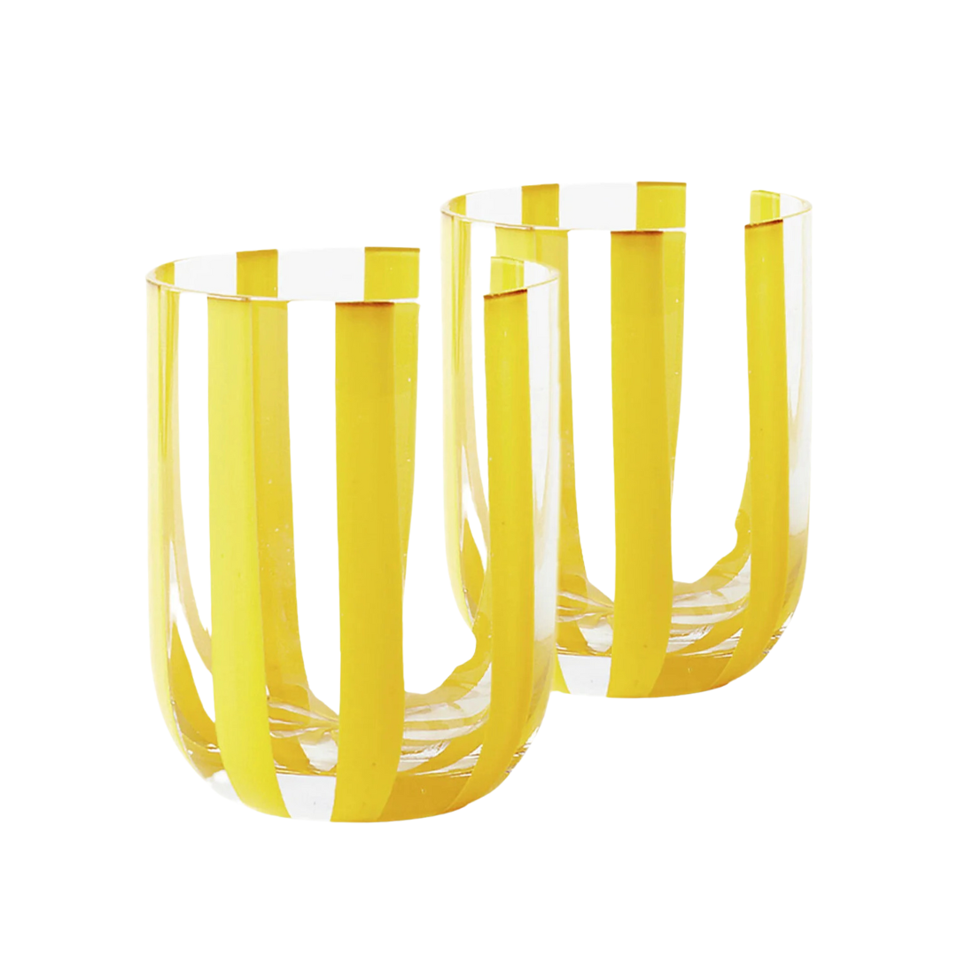 Golden Stripe Tumbler 2P Set