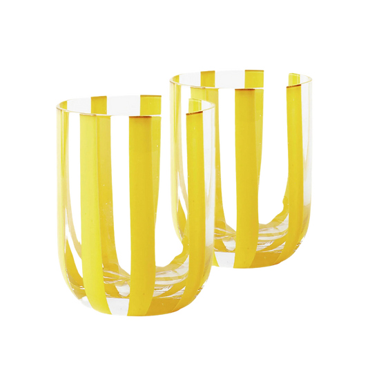 Golden Stripe Tumbler 2P Set