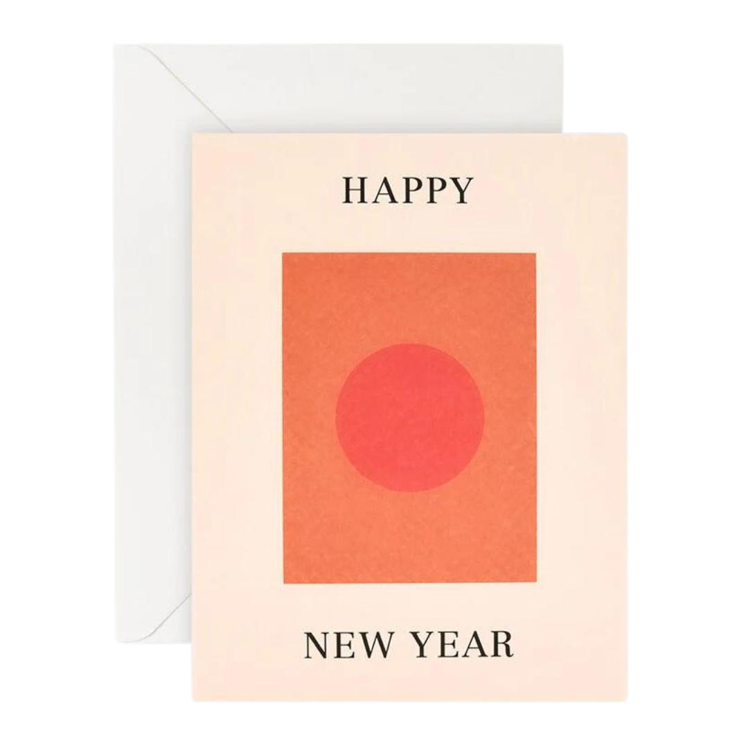 Happy New Year Greeting Card