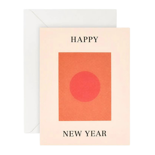 Happy New Year Greeting Card