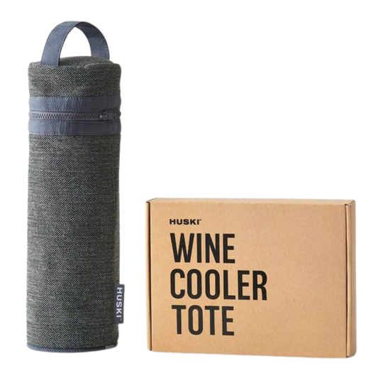 Huski Wine Cooler Tote - Charcoal Grey