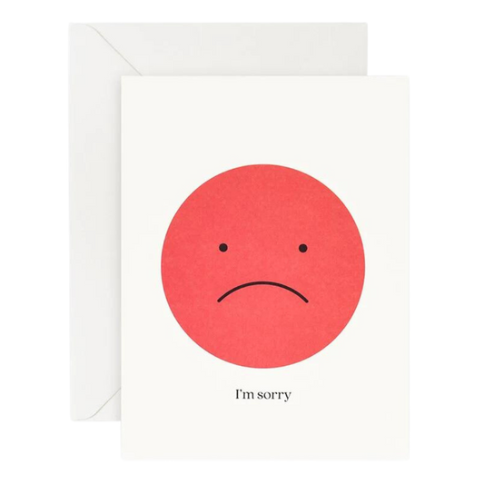 I'm Sorry - Greeting Card