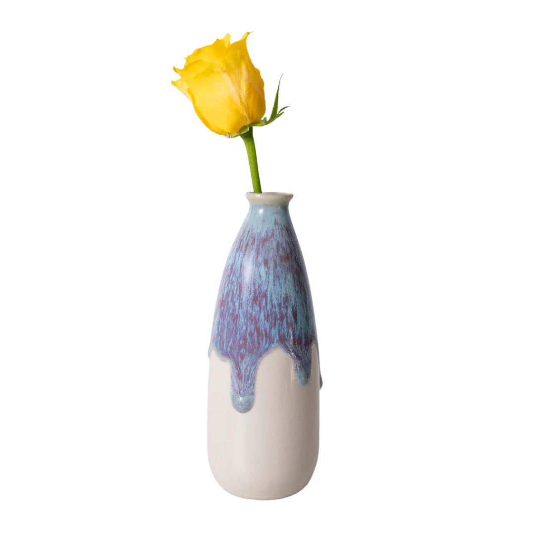 Olive Ceramic Vase