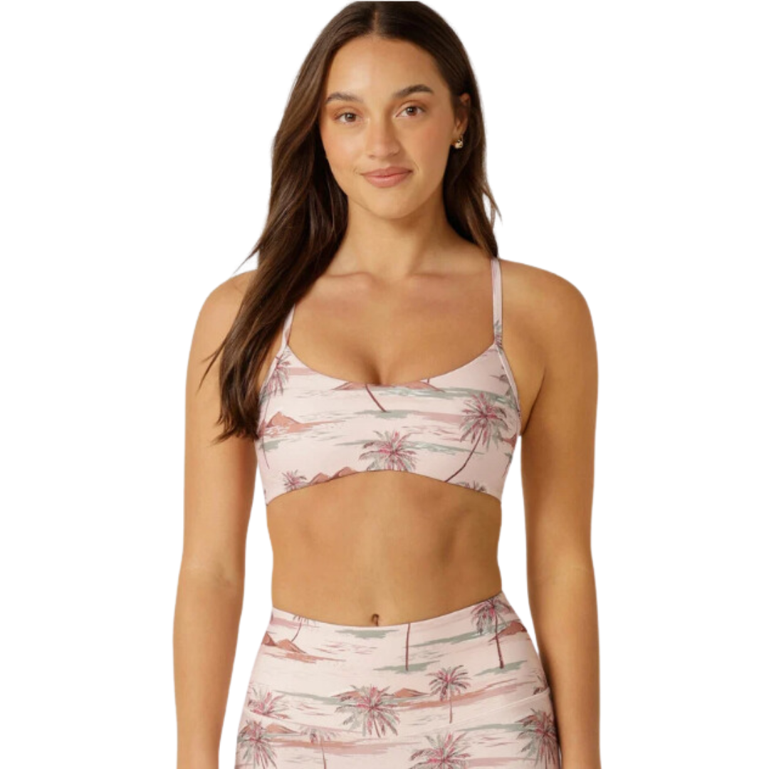 Paradise Palm Swim Sport Bralette