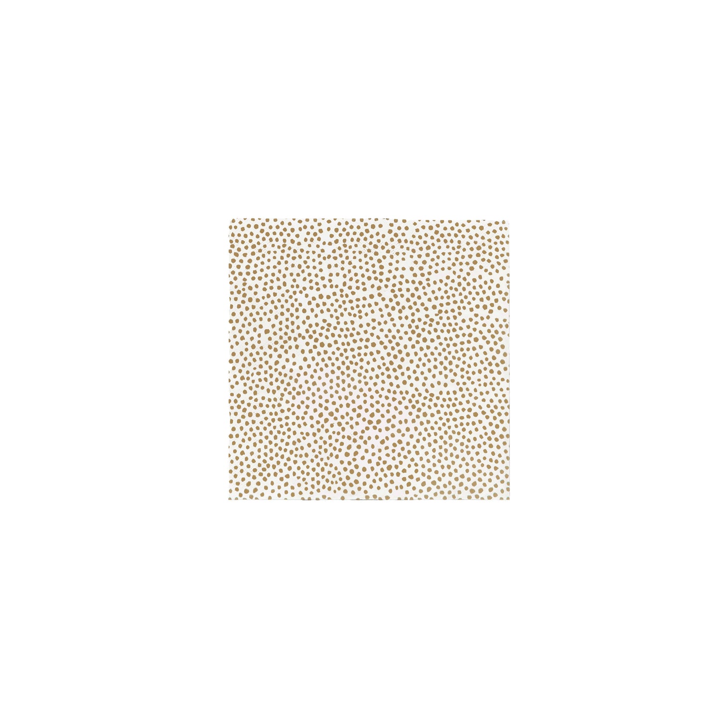 Pois Dinner Napkin Pack/20 - White/Mustard