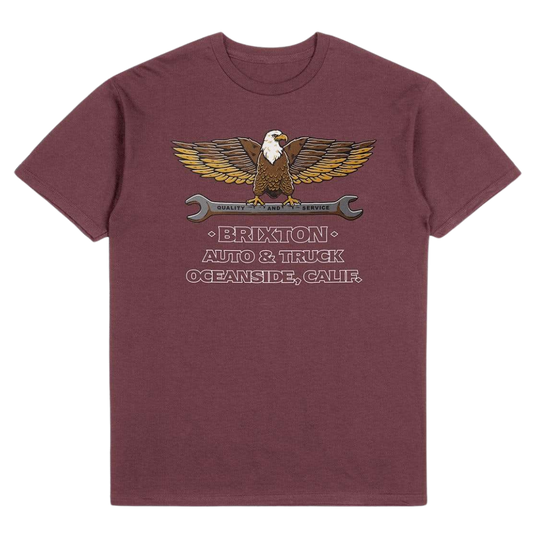 Repair S/S Standard T-Shirt - Mahogany Worn Wash