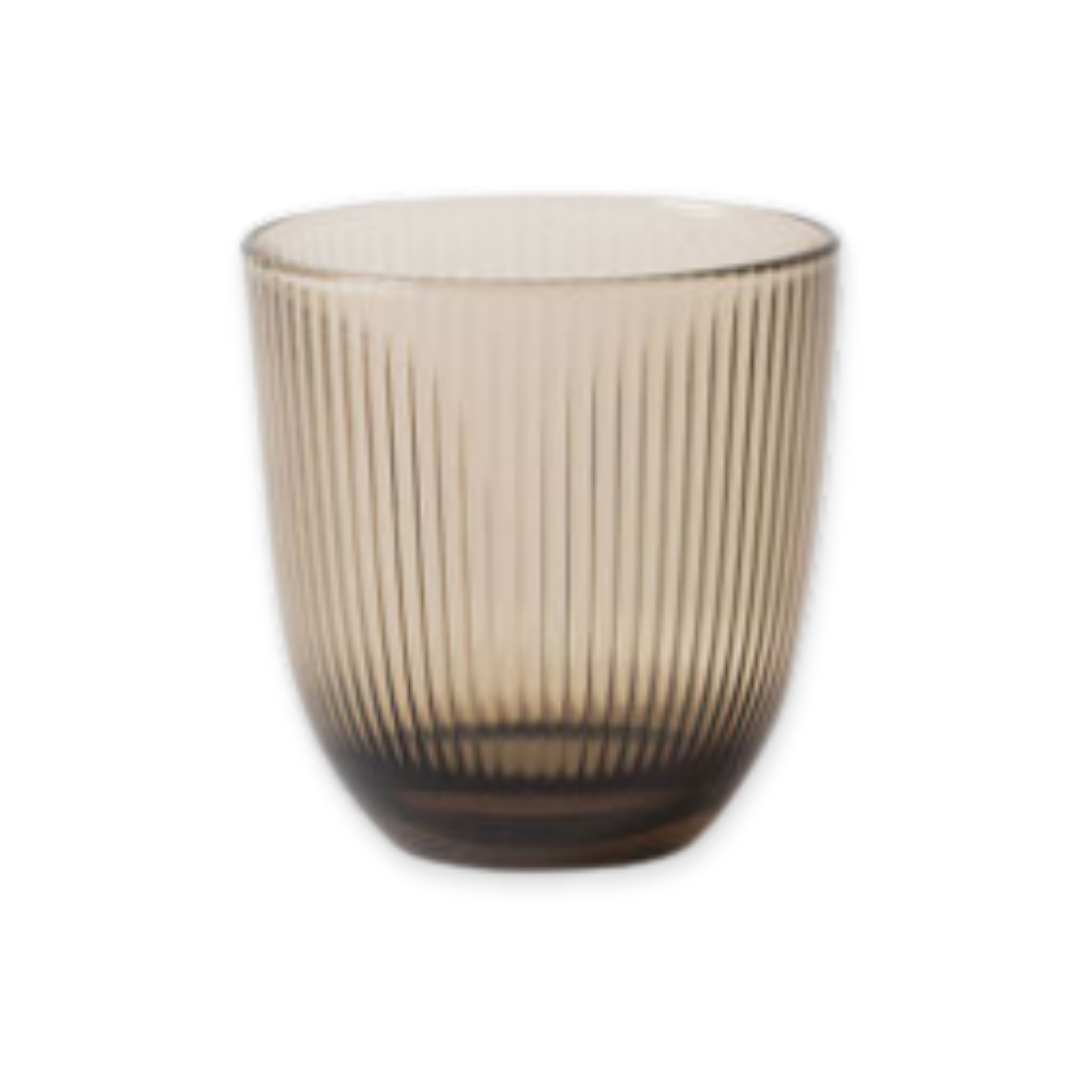 Rib Tumbler - Smoke Brown