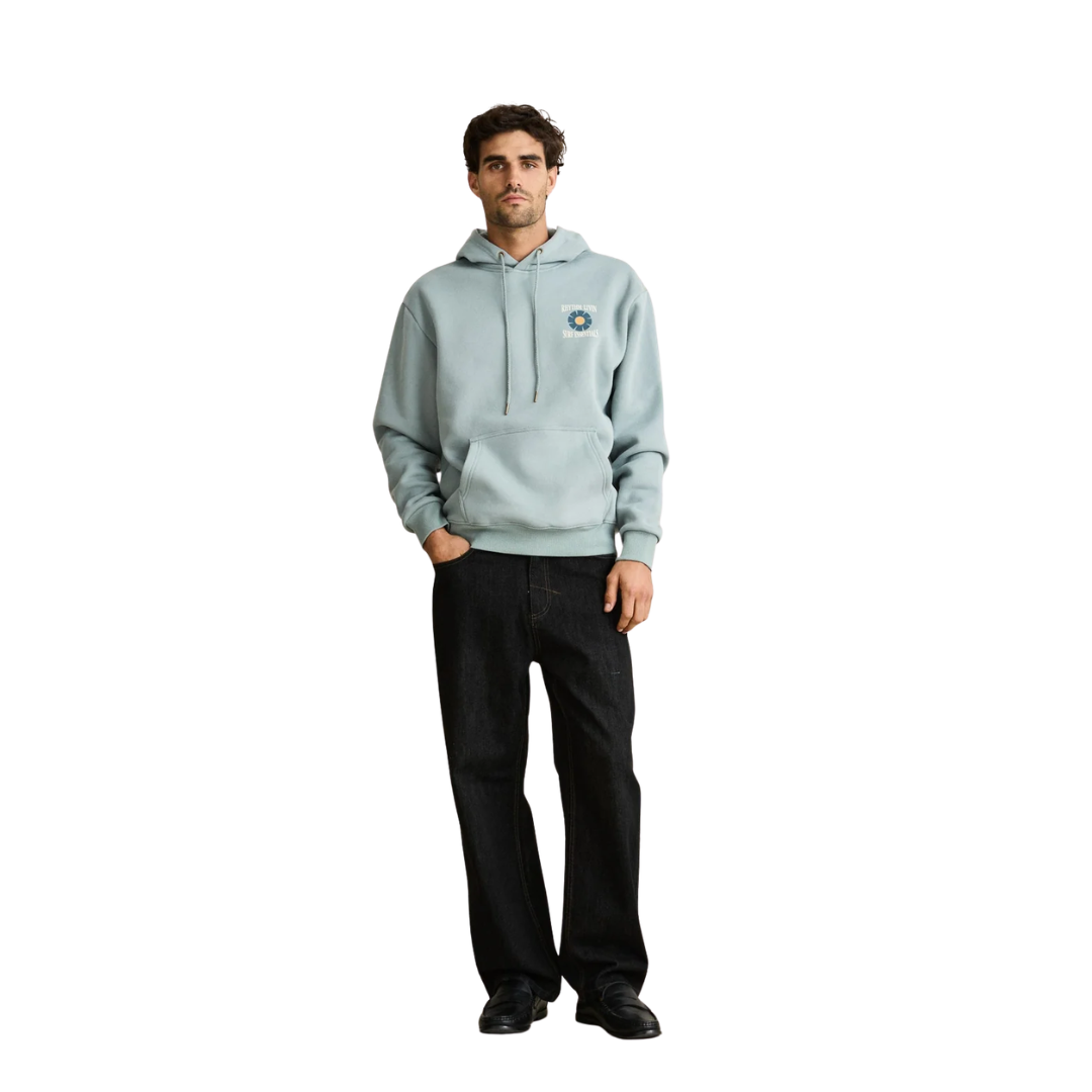 Surf Essentials Fleece Hood - Seafoam