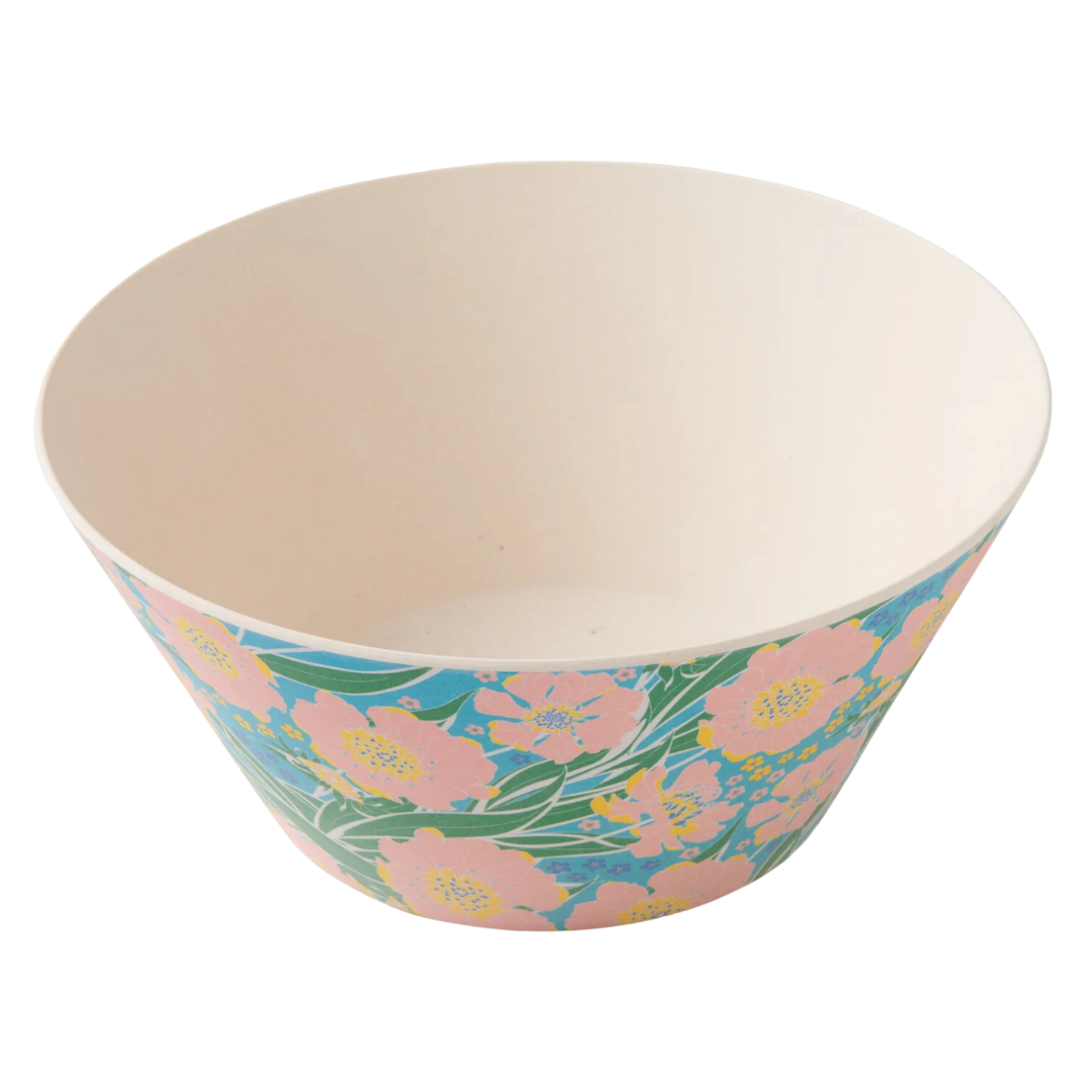 Tumbling Flowers Salad Bowl