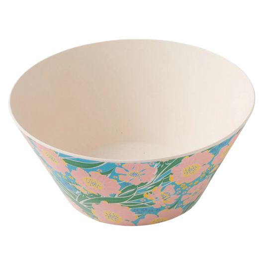 Tumbling Flowers Salad Bowl
