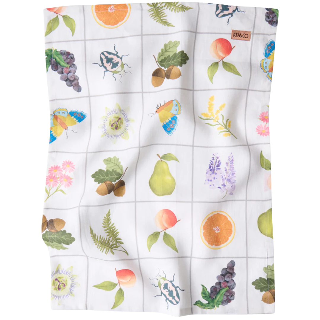 Prairie Linen Tea Towel