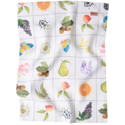 Prairie Linen Tea Towel