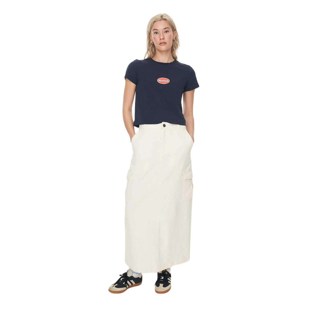 Work Cargo Maxi Skirt - Ecru