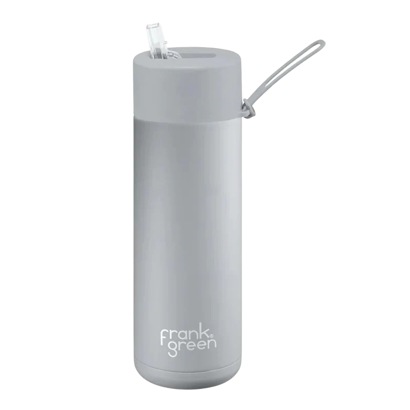 Frank Green Ceramic Reusable Bottle - Harbour Mist 595ml