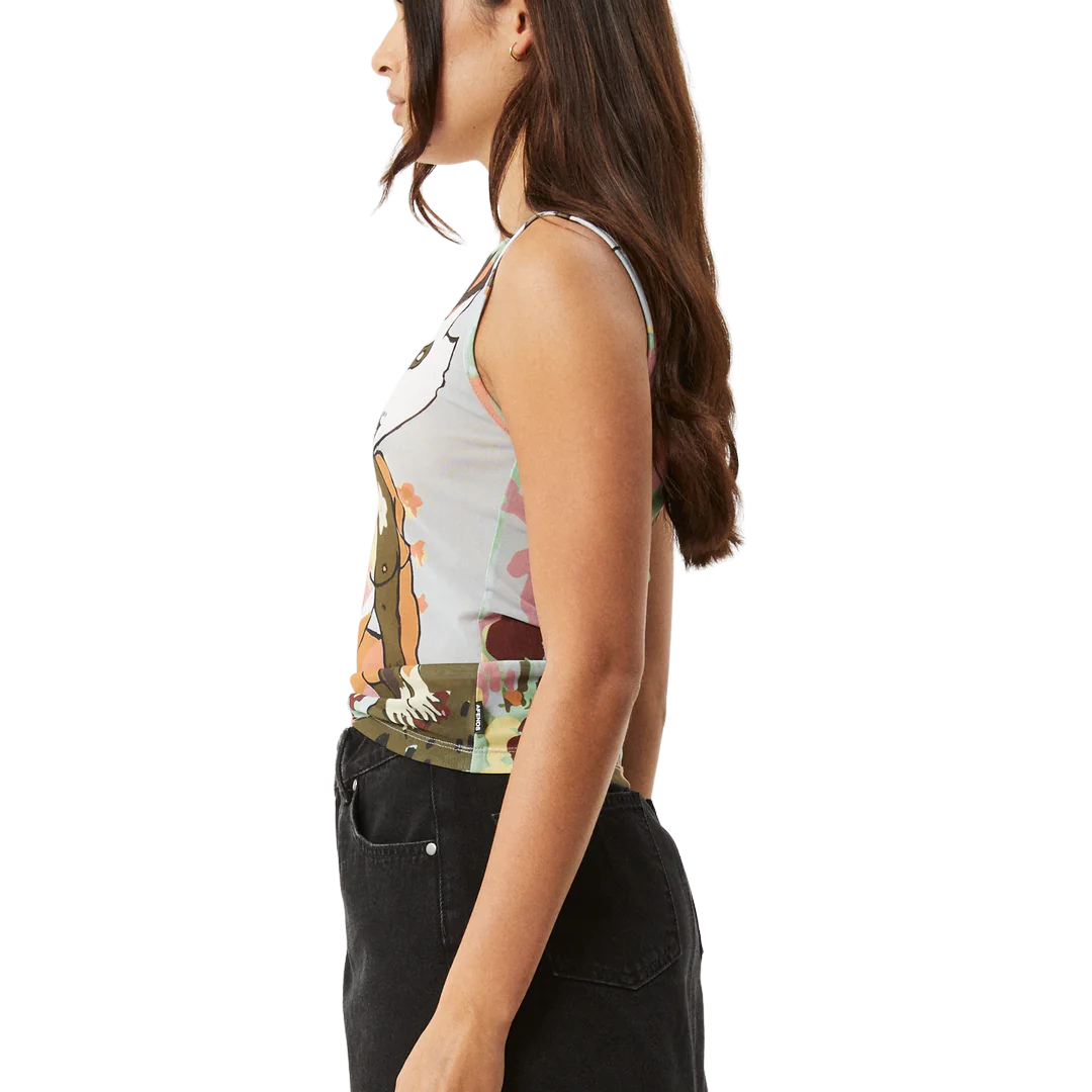 Karlee Sheer Tank - Multi