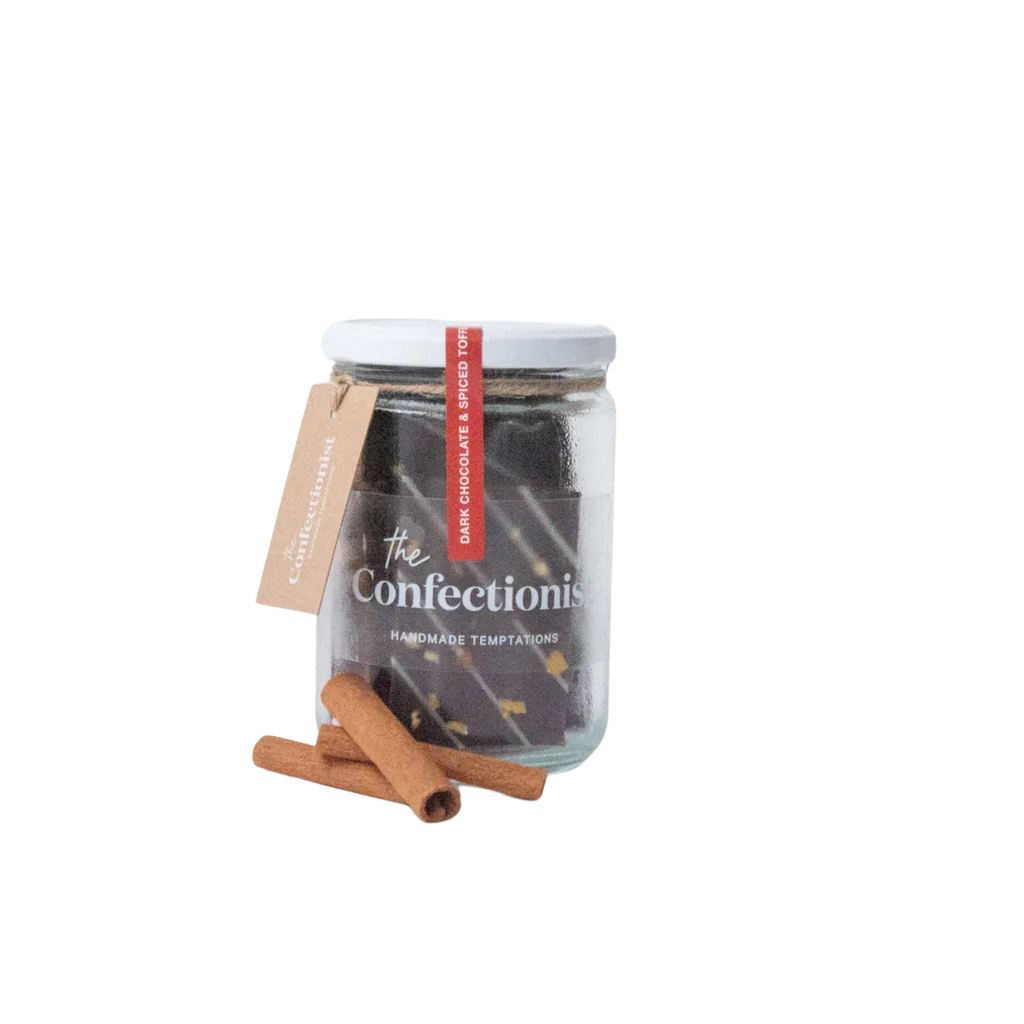 Dark Chocolate & Spiced Toffee - 200g Jar