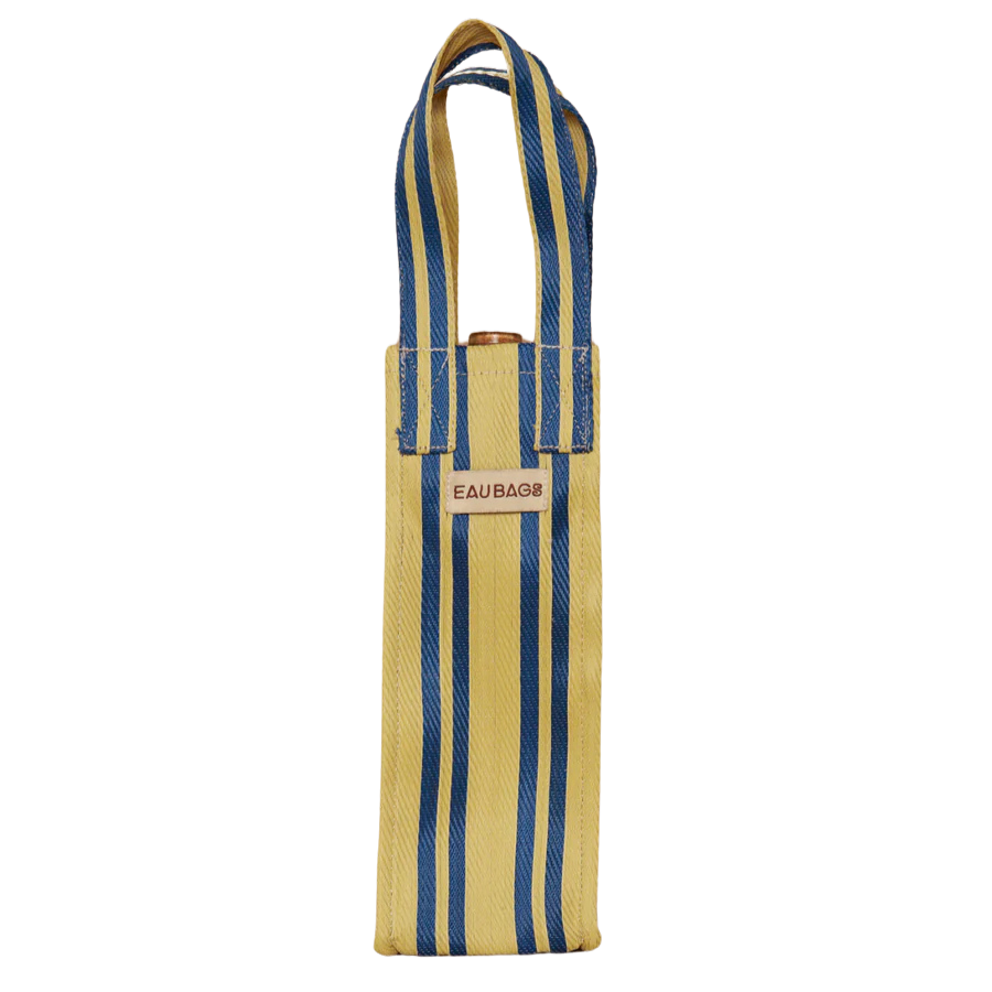Wine - Navy & Yellow