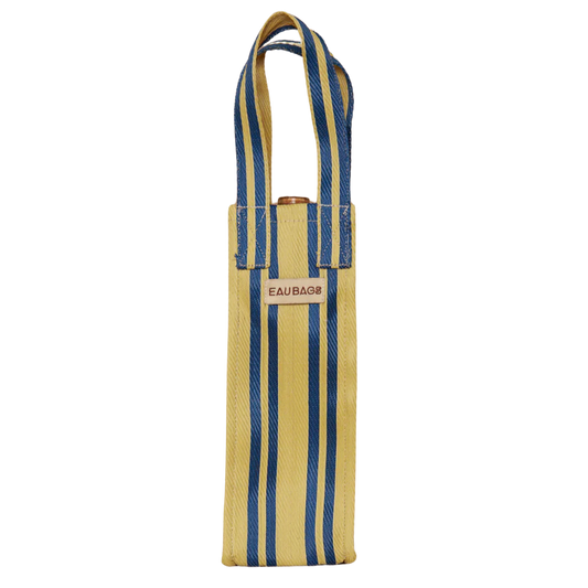Wine - Navy & Yellow