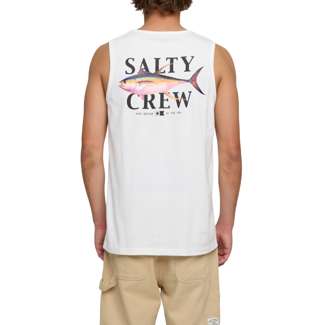 Yellow Fin Regular Tank - White