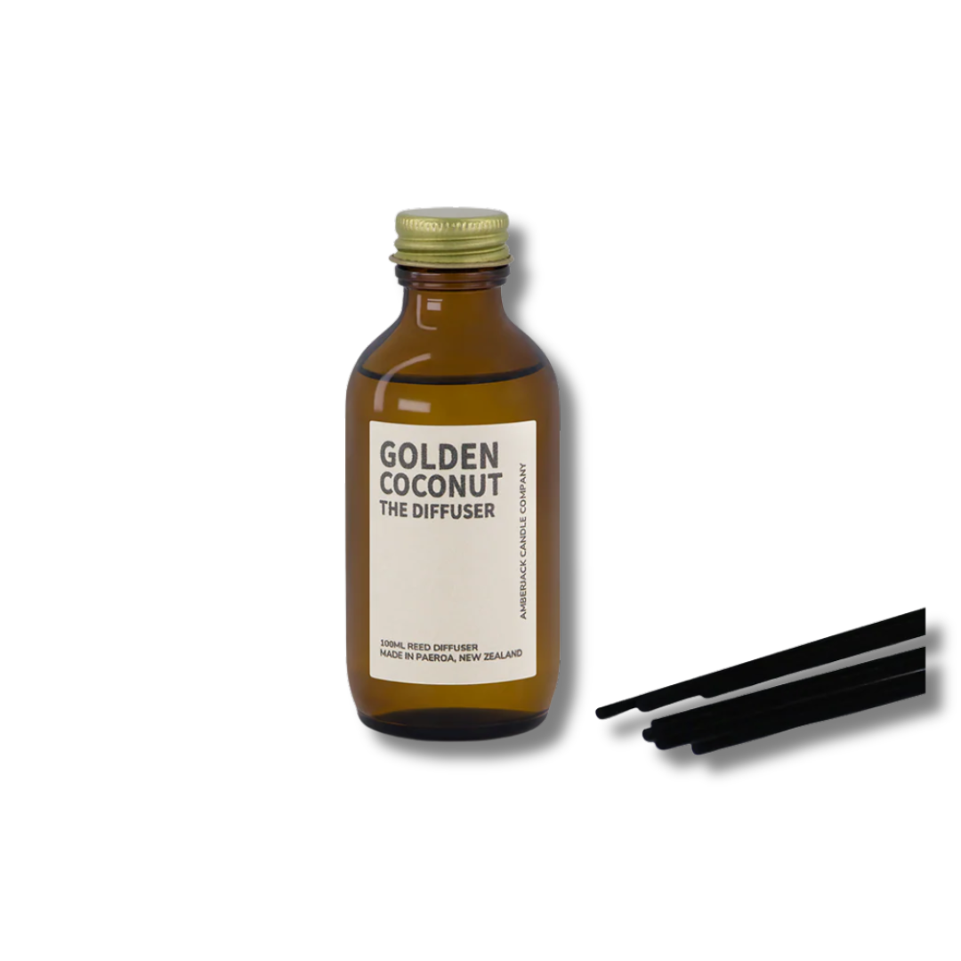 Golden Coconut - Reed Diffuser
