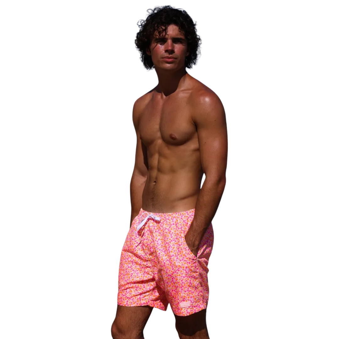 Men's Swim Trunks - Sherbet Shimmer