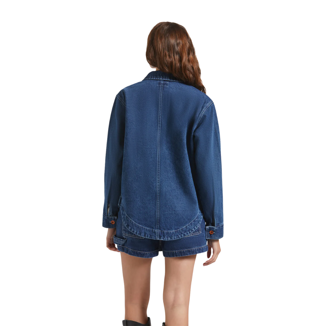 Durham Shirt Jacket - Rinse Denim