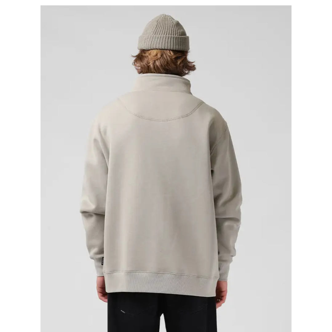 Track 1/4 Zip Sweater - Stone