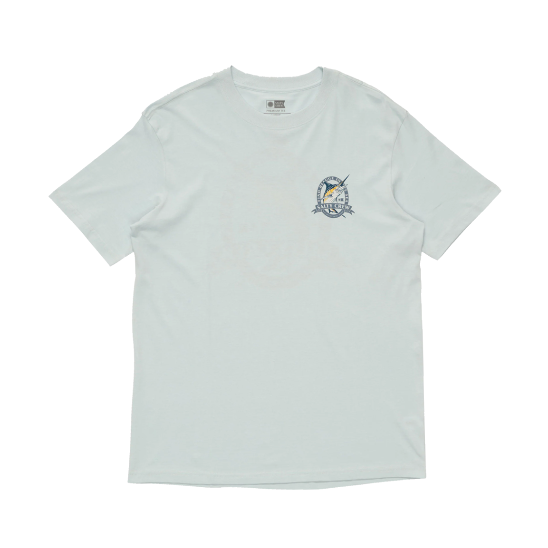 Bill Club Premium SS Tee - Blue Fog