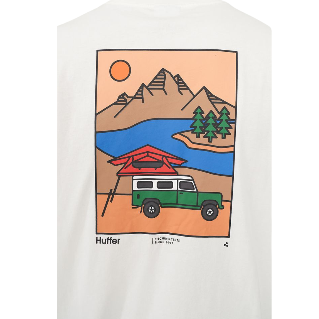 Sup Tee 190/In Tents - Chalk