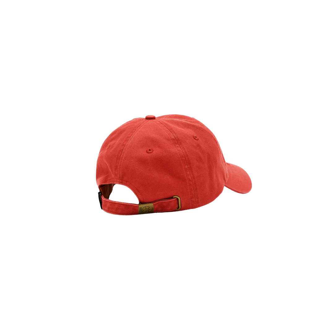Maisie - Panelled Cap - Red Rum
