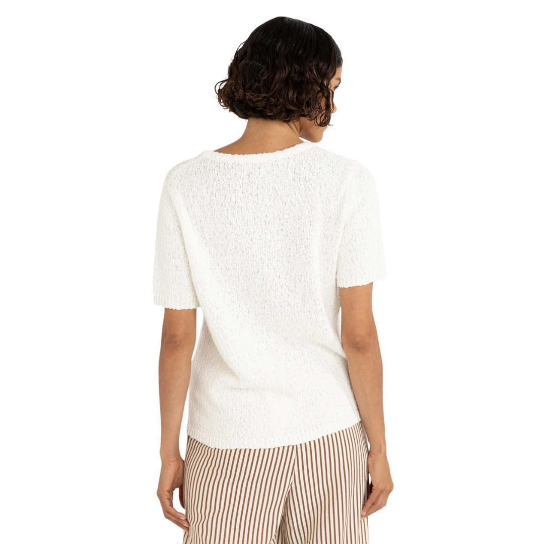 Adele Short Sleeve Knit Cardigan