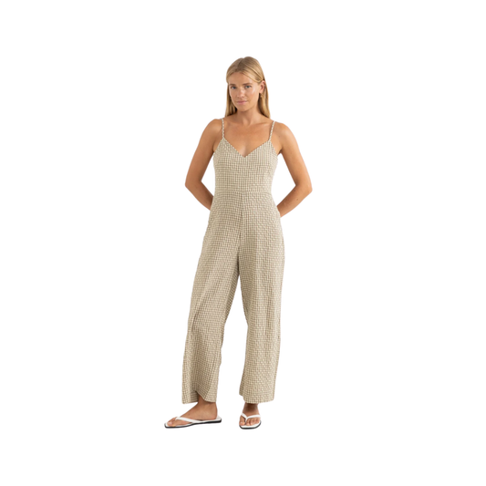Luca Check Jumpsuit