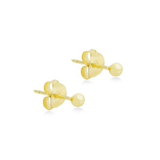 Zari Stud Earrings - Gold
