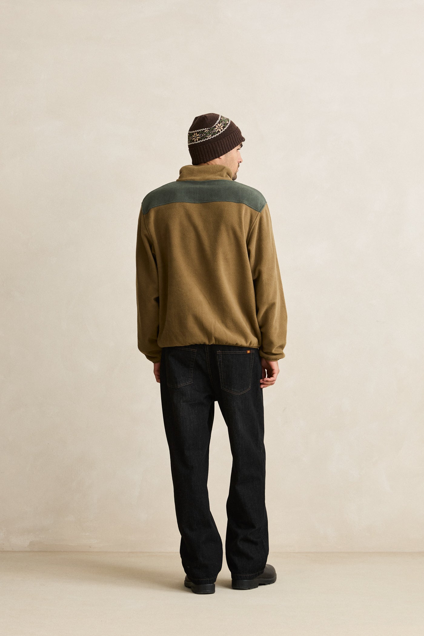 Alder Half Zip Pullover - Forest
